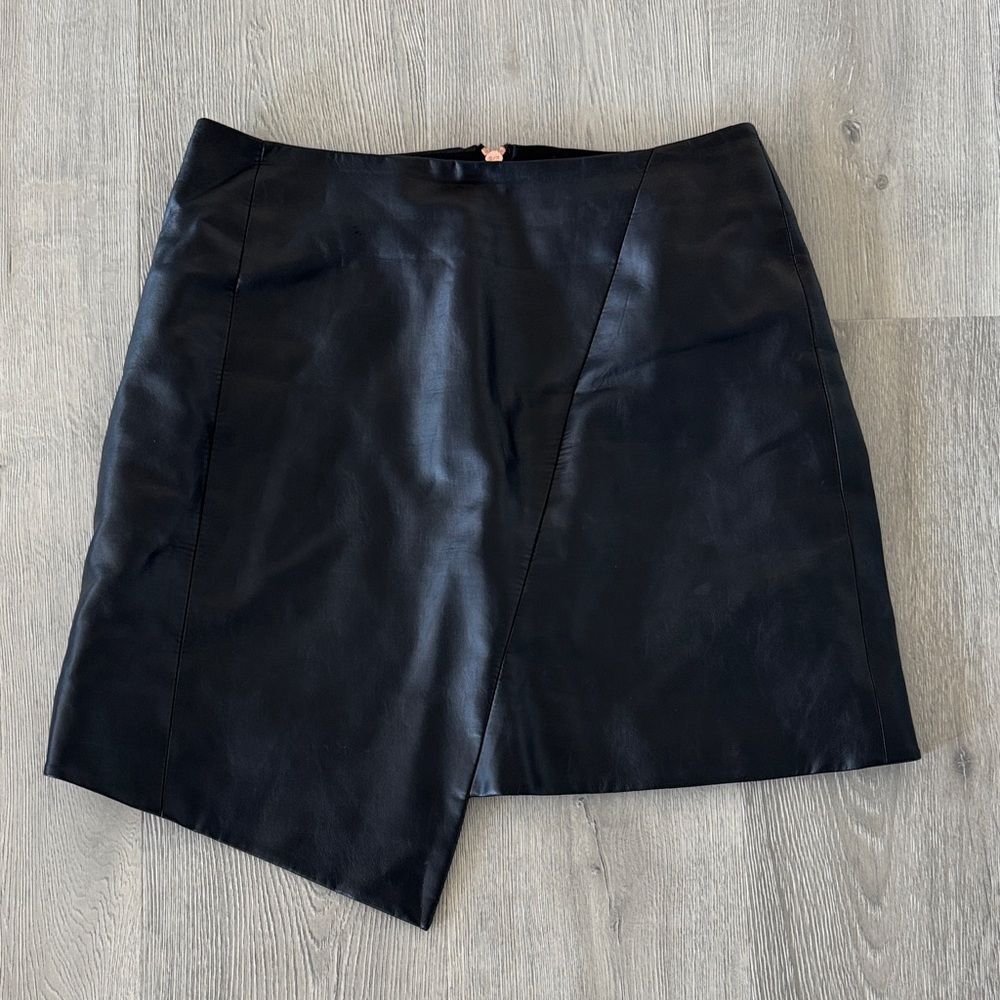 Ted Baker Black Asymmetrical Skirt - Picture 3 of 8